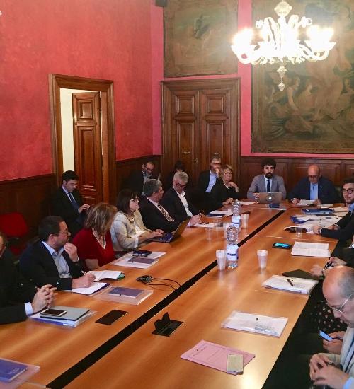 La riunione della Commissione agenda digitale della Conferenza delle Regione e province autonome, alla quale ha partecipato l’assessore regionale alla Funzione pubblica, semplificazione e sistemi informativi del Friuli Venezia Giulia, Sebastiano Callari.